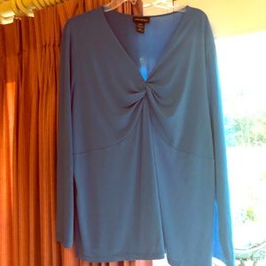 Slinky Royal Blue cinch top